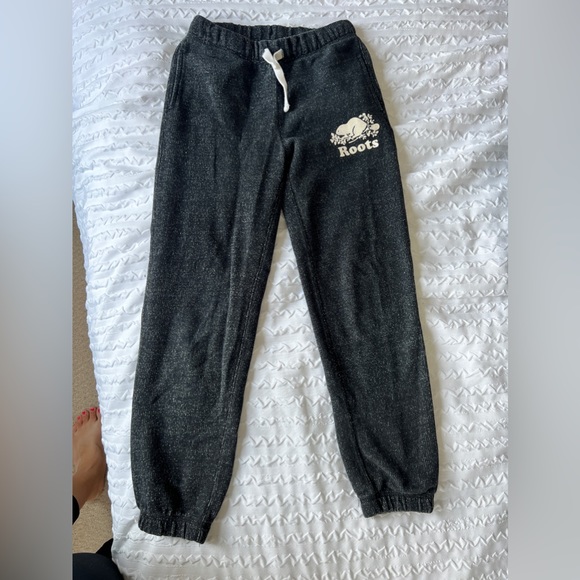 Roots Size 7 Salt & Pepper Joggers - Picture 1 of 3